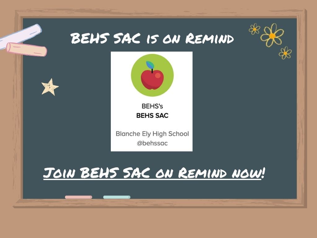 BEHS Sac on Remind